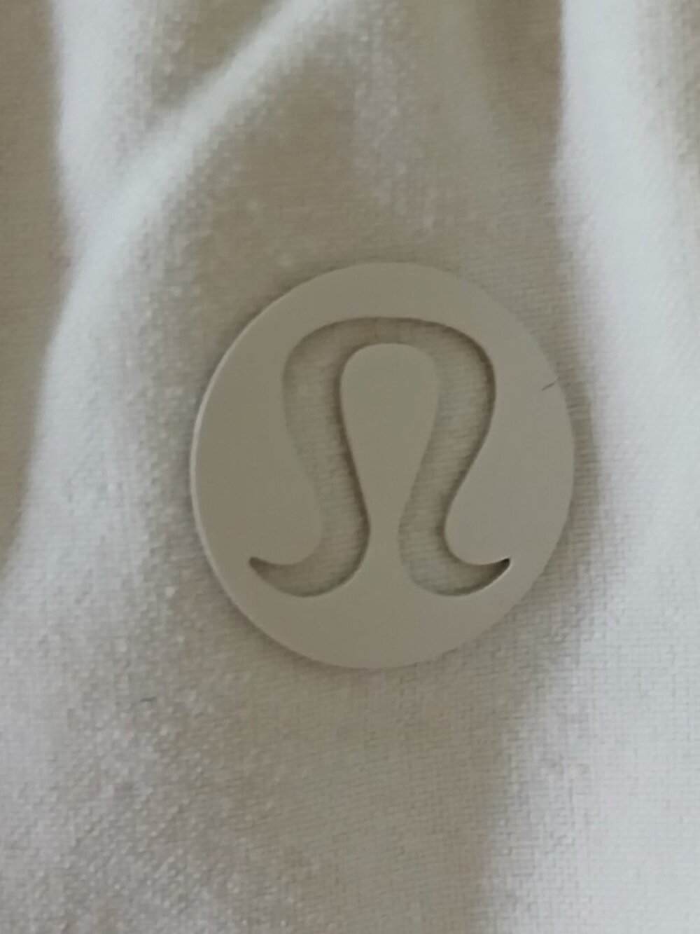 Lululemon Lightweight Mid Rise Barrel Leg Cropped Pant in Bone Size 10 - Picture 8 of 9